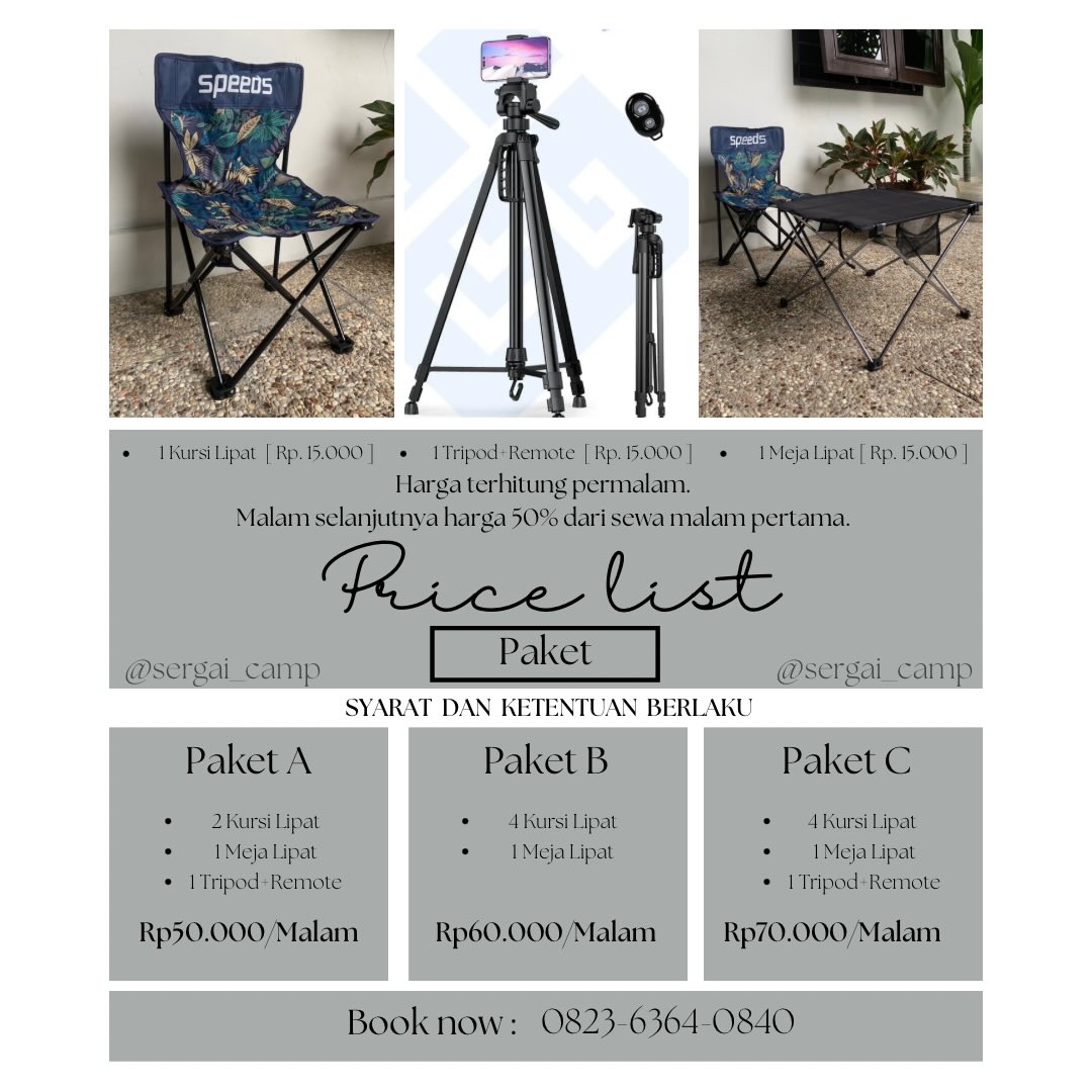 Price List Tambahan